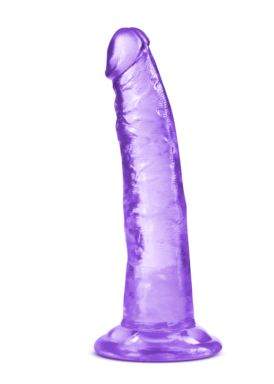 Blush B Yours Plus Lust n' Thrust Realistic Dildo — Purple, 7.5 in - BL-12701