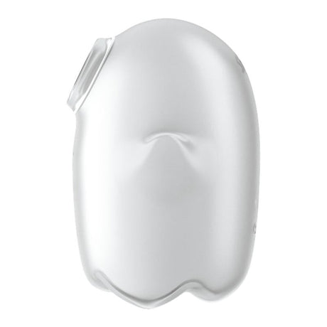 Satisfyer Glowing Ghost Clitoral Air-Pulse Vibrator — White - SF0057