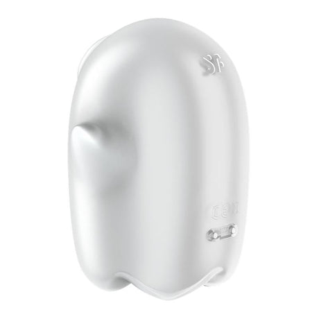 Satisfyer Glowing Ghost Clitoral Air-Pulse Vibrator — White - SF0057