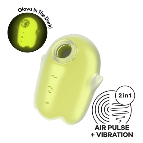 Satisfyer Glowing Ghost Vibrator — Yellow - SF0064