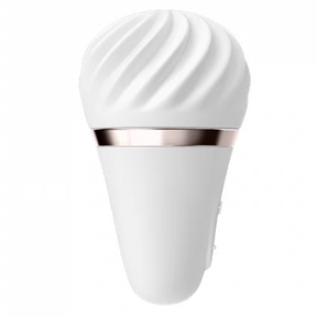 Satisfyer Little Wand Clitoral Vibrator — White, Waterproof - SF0916
