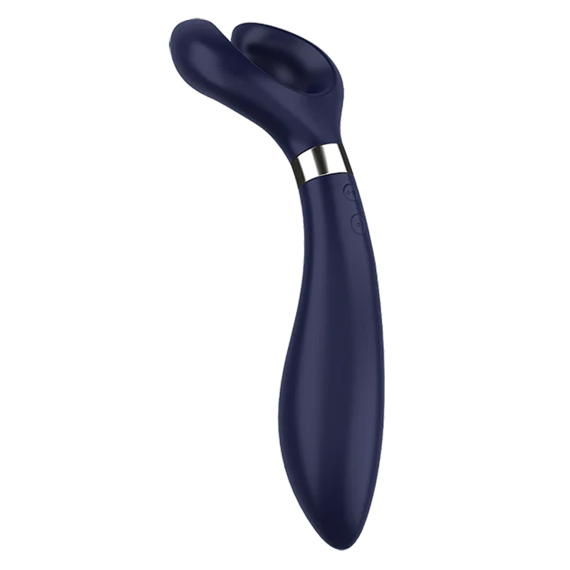 Satisfyer Endless Fun Anal Vibrator — Rotating Head, Blue - PA-PRTMUL3BLU