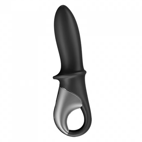 Satisfyer Hot Passion Anal Vibrator — Heating, App-Controlled, Black - SAT-4001647