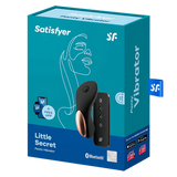 Satisfyer Little Secret Panty Vibrator — Remote & App Controlled, Black - J2018-97