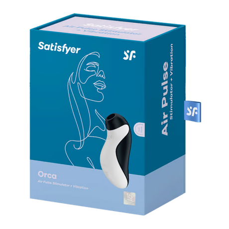 Satisfyer Orca Dual Motor Clitoral Air-Pulse Vibrator - SF8689