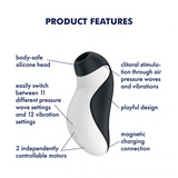 Satisfyer Orca Dual Motor Clitoral Air-Pulse Vibrator - SF8689