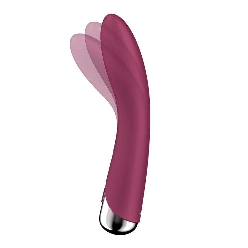 Satisfyer Spinning Vibe 1 G-Spot Vibrator — Red - SF8697