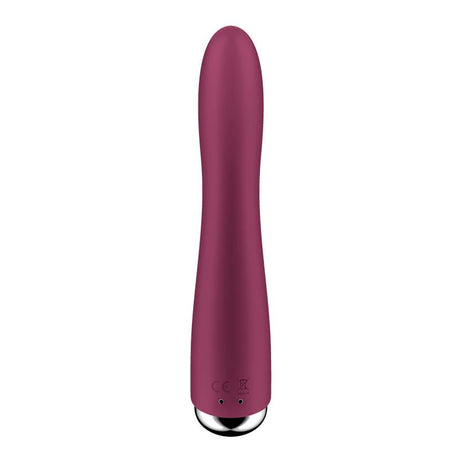 Satisfyer Spinning Vibe 1 G-Spot Vibrator — Red - SF8697