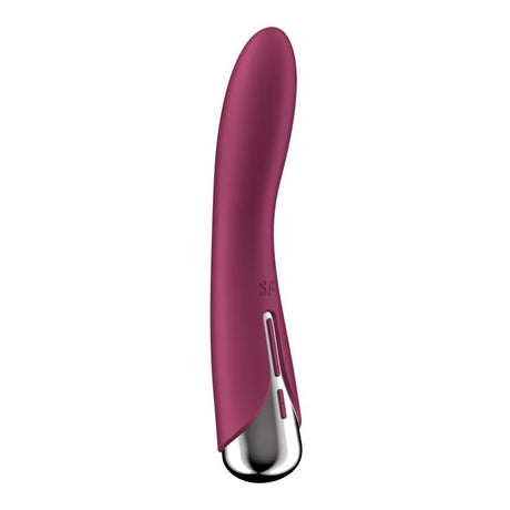 Satisfyer Spinning Vibe 1 G-Spot Vibrator — Red - SF8697