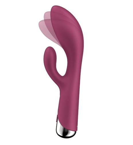 Satisfyer Spinning Rabbit 1 — Red Rotating Rabbit Vibrator - SF8727
