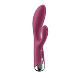 Satisfyer Spinning Rabbit 1 — Red Rotating Rabbit Vibrator - SF8727