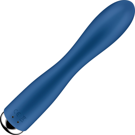 Satisfyer Spinning Rabbit 1 Rotating Rabbit Vibrator, Blue - SF8734