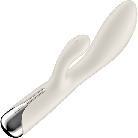 Satisfyer Spinning Rabbit 1 Rotating Rabbit Vibrator — Beige - SF8741