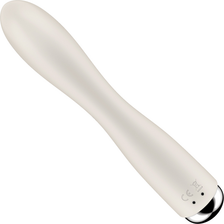 Satisfyer Spinning Rabbit 1 Rotating Rabbit Vibrator — Beige - SF8741