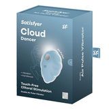 Satisfyer Cloud Dancer Clitoral Air Pulse Vibrator, Blue - SF9700