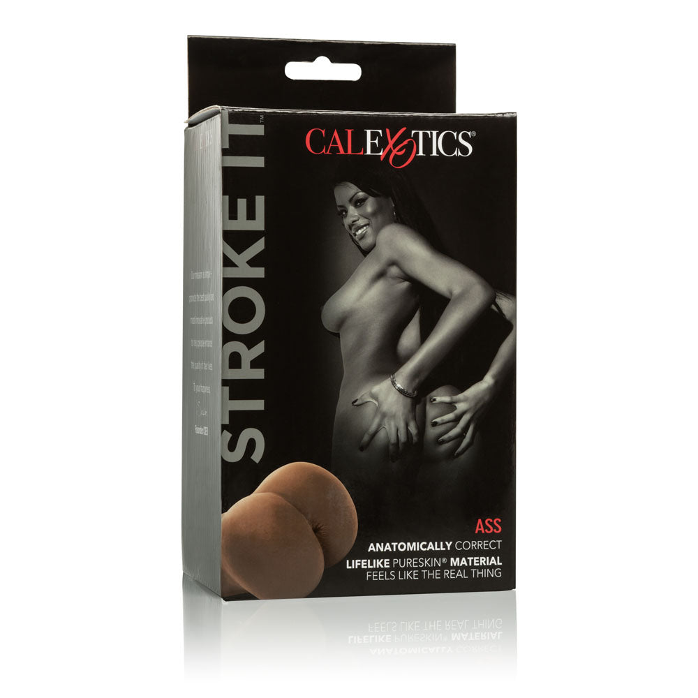 CalExotics Stroke It Ass Stroker — Brown, Ultra-Tight Closed-End - SE0912203