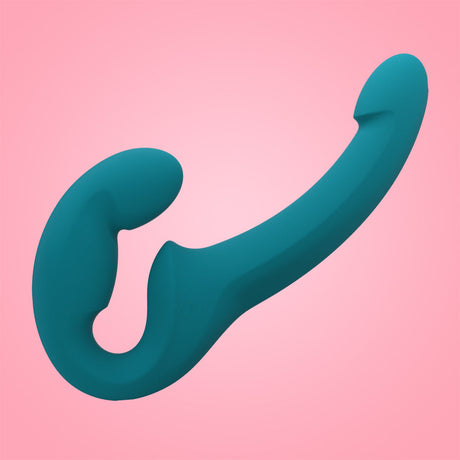 Fun Factory Share Lite Double Dildo — Lightweight, Adjustable Hinge - FN453BB