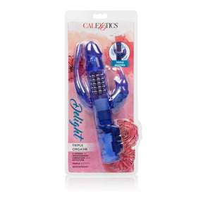 CalExotics Delight Triple Orgasm Rabbit Vibrator — 3-Motor Waterproof - SE0661502