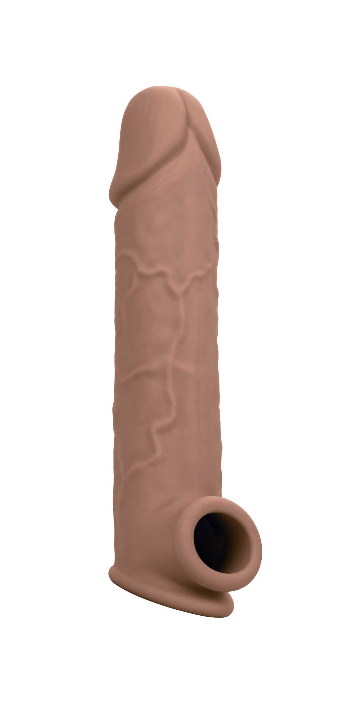 CalExotics Performance Maxx 8 Inch Life‑Like Penis Extension — Brown - SE1633203