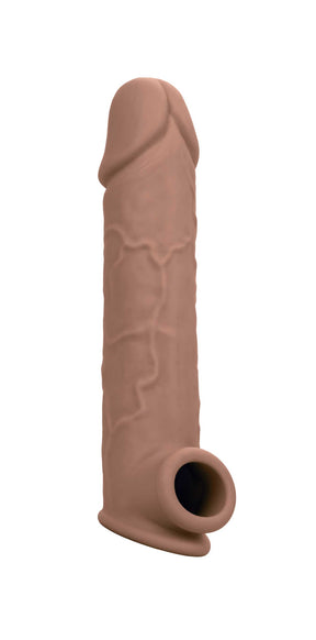 CalExotics Performance Maxx 8 Inch Life‑Like Penis Extension — Brown - SE1633203