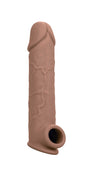 CalExotics Performance Maxx 8 Inch Life‑Like Penis Extension — Brown - SE1633203
