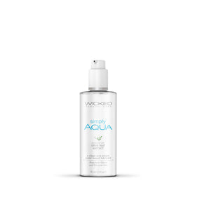 Wicked Simply Aqua Water-Based Lubricant, 2.3 oz - WS-91102