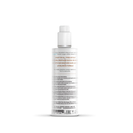 Wicked Simply Aqua Brown Sugar Water-Based Lubricant, 4 oz - WK674