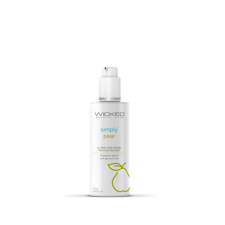 Wicked Simply Aqua Pear Water-Based Lubricant — 2.3 oz - WK662