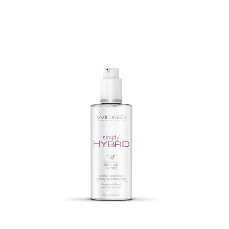 Wicked Simply Hybrid Lubricant — Water & Silicone Blend, 2.3 oz - WS-91202