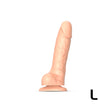 STRAP-ON-ME Sliding Skin Realistic Dildo — L, Vanilla, 19cm - SM6398