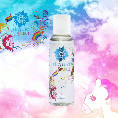 Sliquid Sparkle Pride Water-Based Lubricant 2 oz - SLIQ104