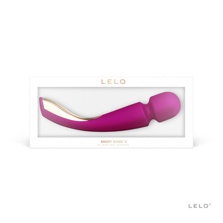 Lelo Smart Wand 2 Large — Deep Rose Massager - LELO-7789
