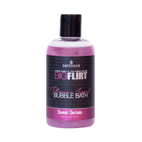 Sensuva Big Flirt Pheromone-Infused Bubble Bath — Sweet Secrets, 8 fl. oz. - SEN-VL615