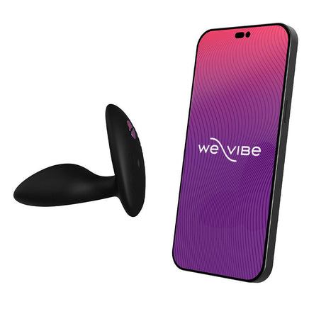 We-Vibe We‑Vibe Ditto+ Anal Plug — Satin Black - WE6843