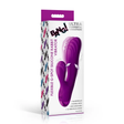 XR Brands G-Spot Silicone Rabbit Vibrator — Purple, 5.7 in - BNG-AI017