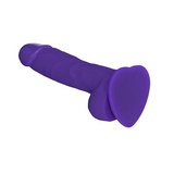 STRAP-ON-ME Soft Realistic Dildo — Large, Purple - SM5919