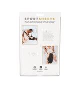 Sportsheets Plus Size Doggie Style Strap — Black - SS620-01