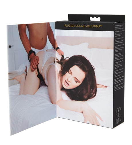 Sportsheets Plus Size Doggie Style Strap — Black - SS620-01