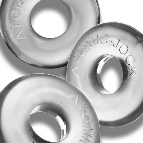 OXBALLS Ringer Max 3-Pack — Clear Stretch Rings - OX-3200-CLR