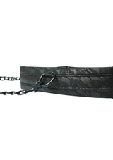 Sportsheets Sinc Lace Padded Collar & 30" Leash — Black - SS520-03