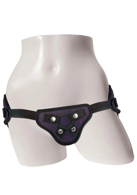 Sportsheets Lush Strap-On Harness — Adjustable with Interchangeable O-Rings - SS690-07