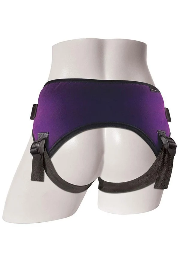 Sportsheets Lush Strap-On Harness — Adjustable with Interchangeable O-Rings - SS690-07