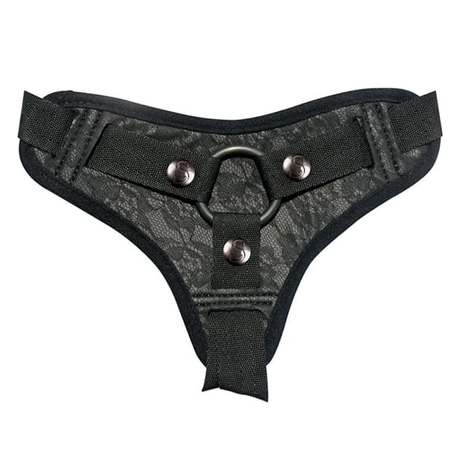 Sportsheets Sinc Lace Strap-On Harness, Black Adjustable - SS520-20