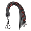 Sportsheets Saffron Finger Flogger with 40 Red Faux-Leather Falls - SS48022