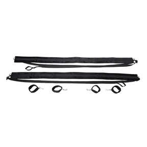 Sportsheets No Matter Where Restraint System — Black Adjustable Bondage Set - SS20103