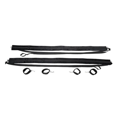 Sportsheets No Matter Where Restraint System — Black Adjustable Bondage Set - SS20103