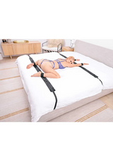 Sportsheets No Matter Where Restraint System — Black Adjustable Bondage Set - SS20103
