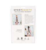 Sportsheets Neck & Wrist Restraint — Neoprene Collar & Cuffs (Black) - SS445-10