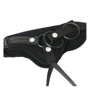 Sportsheets Divine Strap-On Harness — Black, Padded, 3 O-Rings - SS697-30
