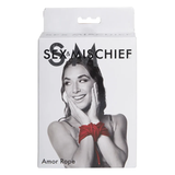 Sex & Mischief Amor Rope — 30' Cotton Bondage Rope, Red - SS09829